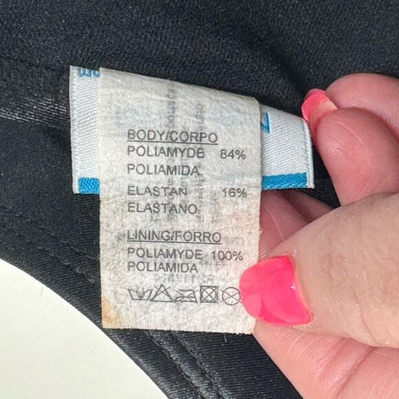 Preowned | Le Doux | Punk Swimsuit | Black | Small - Picture 14 of 16